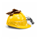 Hard hat to illustrate article PPE reg update